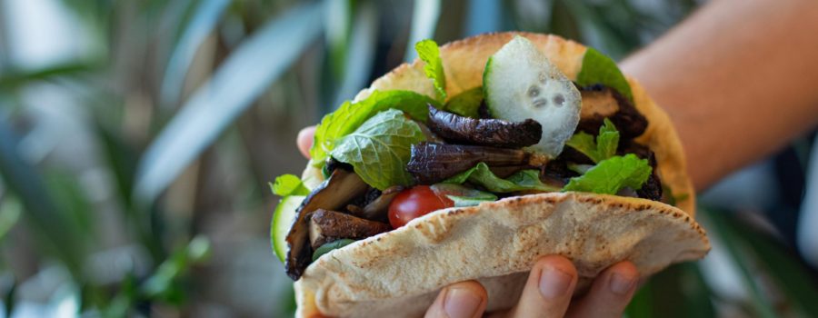Vegan Mushroom Kebabs