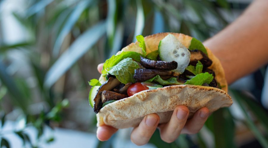 Vegan Mushroom Kebabs
